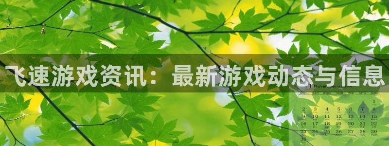 高德娱乐平台官方网站：飞速游戏资讯：最新游戏动态与信息