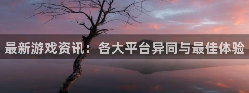 高德娱乐代理登陆：最新游戏资讯：各大平台异同与最佳体验